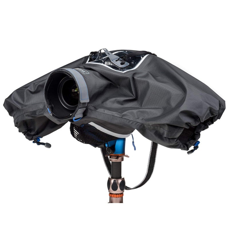 Think Tank Hydrophobia D 24-70 V3 Camera Rain Cover for DSLR and Mirrorless Camera with 24-70mm f/2.8 Lens (Black) - Image 3